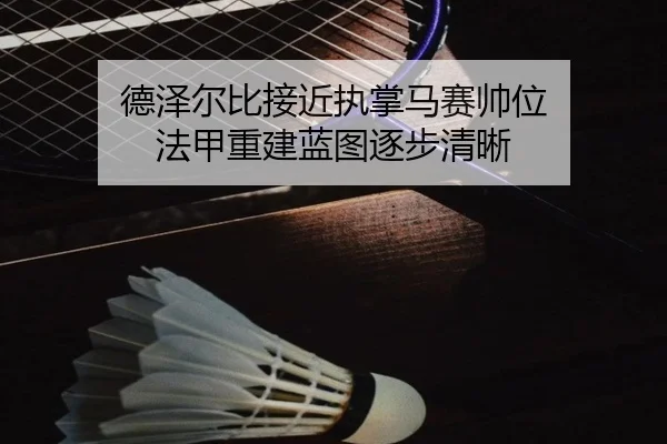 德泽尔比接近执掌马赛帅位 法甲重建蓝图逐步清晰